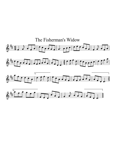 The fisherman's widow (Version 3)