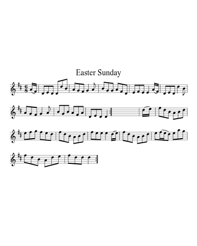 Easter Sunday (Version 2)