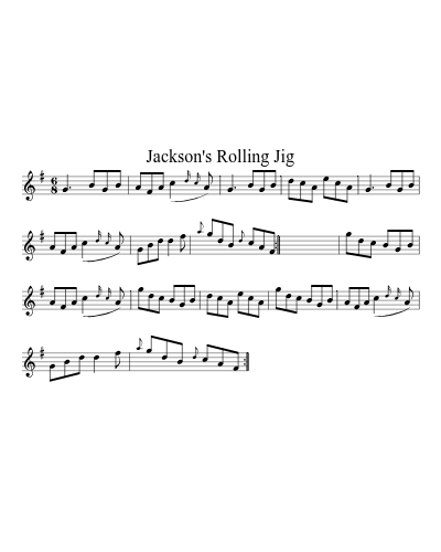 Jackson's Rolling Jig (Version 2) preview