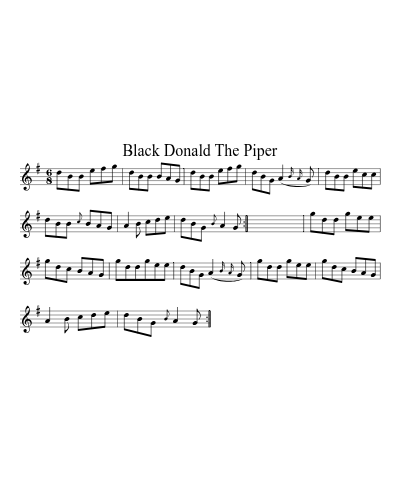 Black Donald The Piper (Version 2) preview