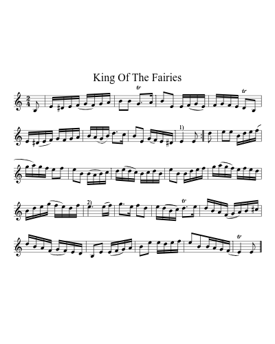 King of the Fairies (Version 2)