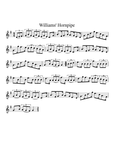 Williams' Hornpipe