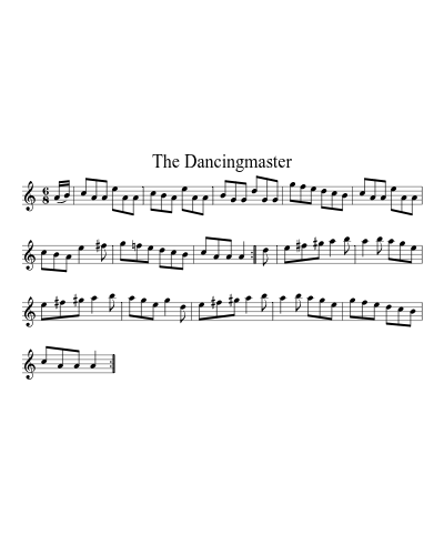 The dancingmaster (Version 3)