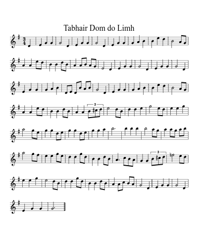 Tabhair Dom do Limh