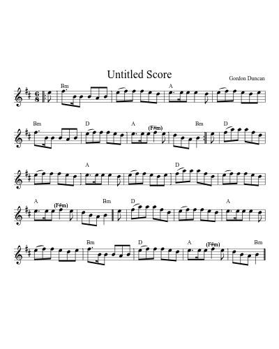 AGJ03 D G Bm Em A 32 12 (Version 4) sheet music preview
