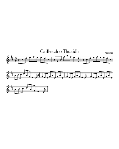 Cailleach o Thuaidh preview