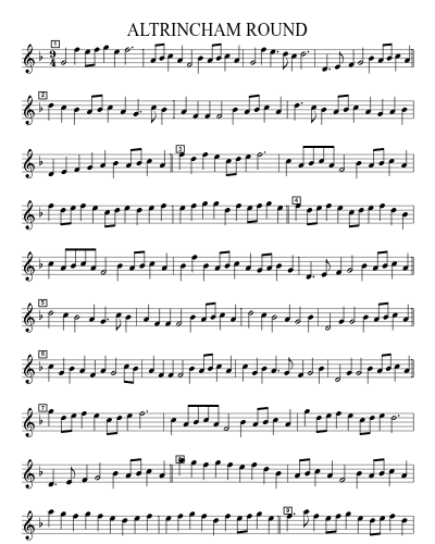 ALTRINCHAM ROUND