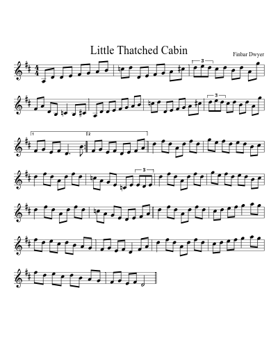 Little Thatched Cabin preview