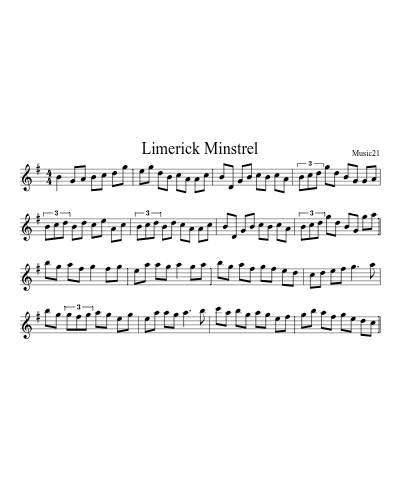 Limerick Minstrel