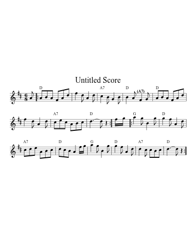 Abbot Of Unreason (Version 3) sheet music preview