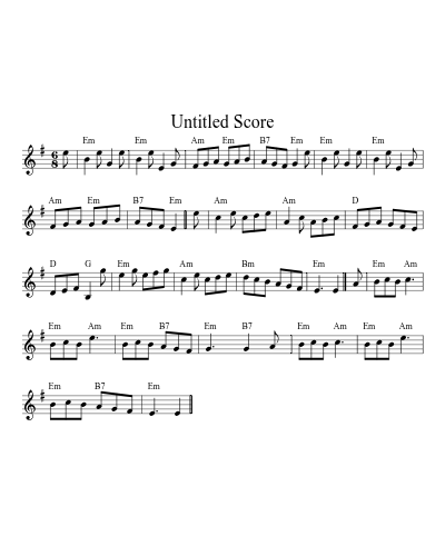 Abbots Bromley Horn Dance (Version 4) sheet music preview