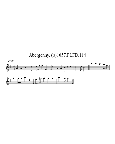 Abergenny. (p)1657.PLFD.114