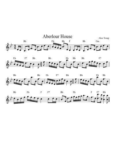 Aberlour House (Version 2)