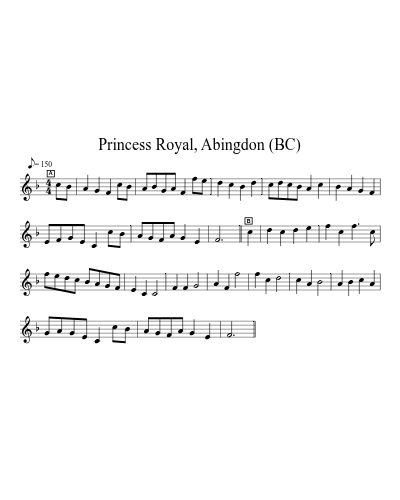 Princess Royal, Abingdon (BC) preview