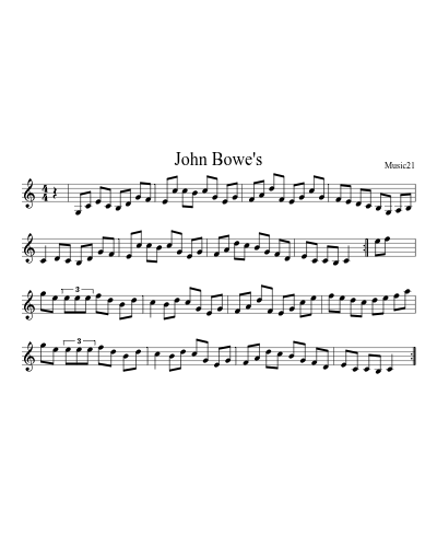 John Bowe's