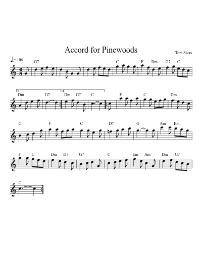 Accord For Pinewoods (Version 6)