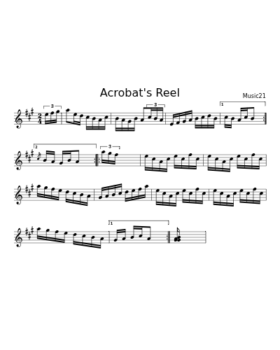 Acrobat's Reel (Version 2)