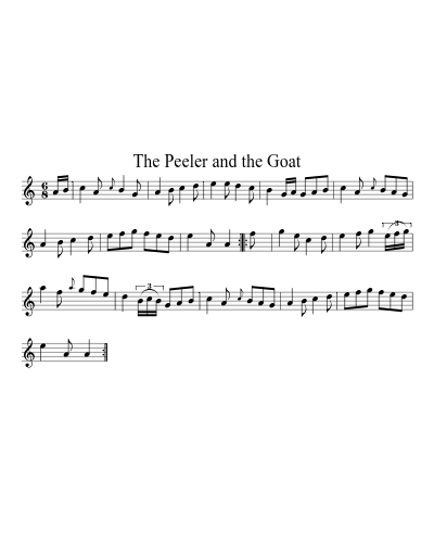 The Peeler and the Goat (Adamsyork Medley)