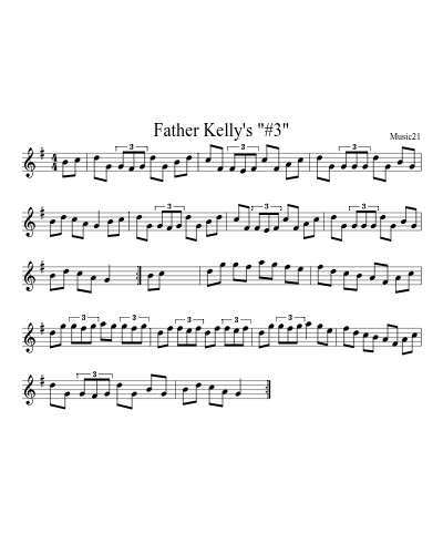 Father Kelly's "#3"