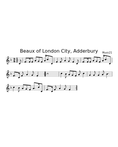 Beaux of London City, Adderbury