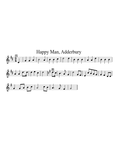 Happy Man, Adderbury