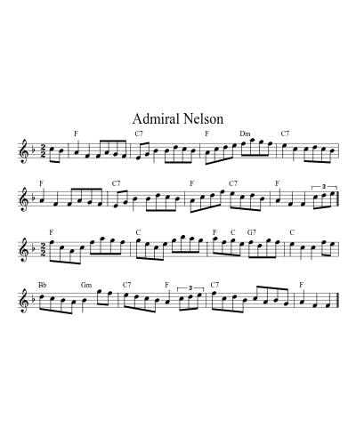 Admiral Nelson (Version 6)