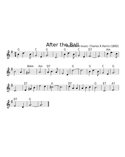 After the Ball (Version 13)