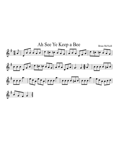 Ah See Ye Keep a Bee
