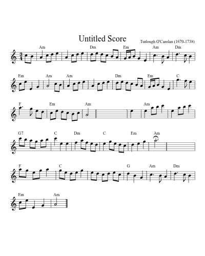 Practito Piece #12368 sheet music preview