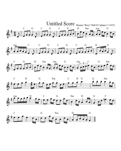 Practito Piece #12369 sheet music preview