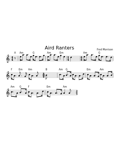 Aird Ranters (Version 2)