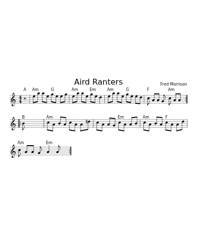 Aird Ranters (Version 3)