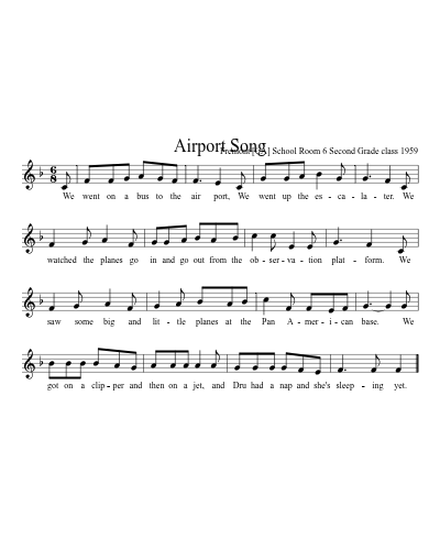 Airport Song (Version 2)