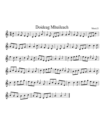 Doideag Mhuileach preview