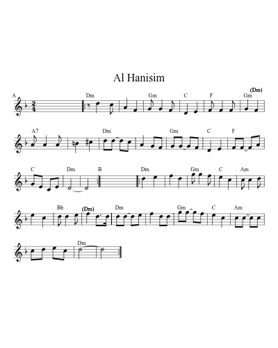 Al Hanisim (Version 9)