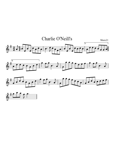 Charlie O'Neill's (Version 2)