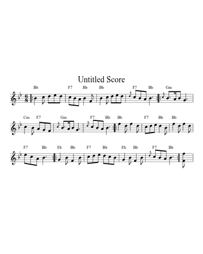 Albinia Bb C D G 32 4 sheet music preview