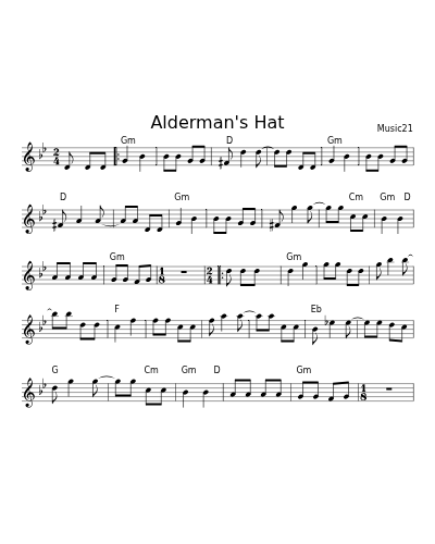 Alderman's Hat (Version 2)