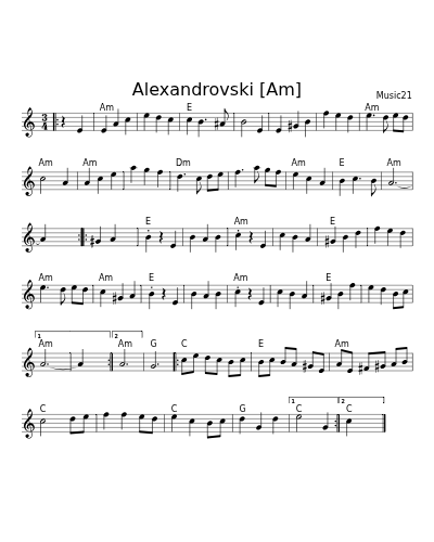 Alexandrovski [Am]