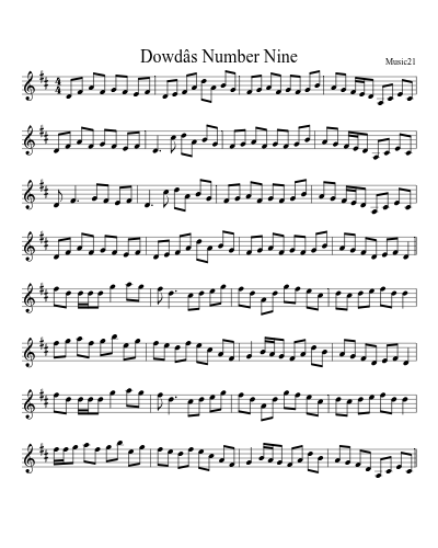 Dowdâs Number Nine