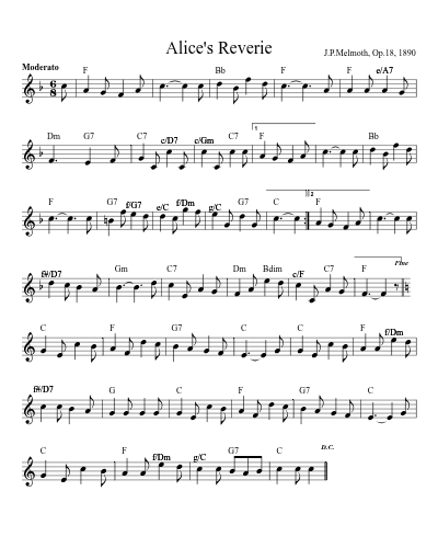 Alice's Reverie (Version 2)