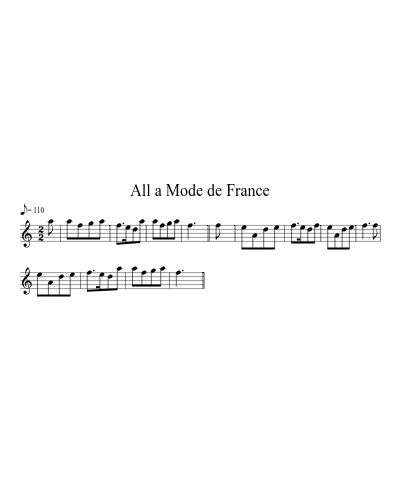 All a Mode de France
