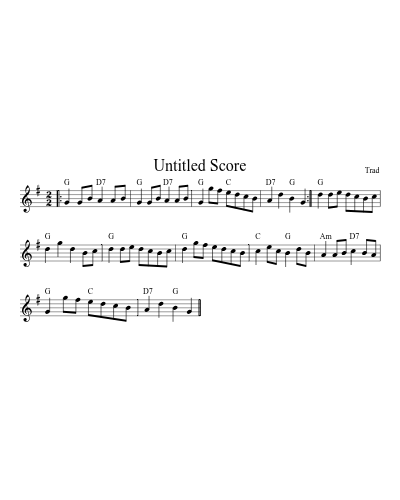 All For Mary (Version 2) sheet music preview