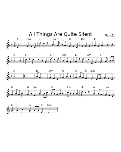 All Things Are Quite Silent