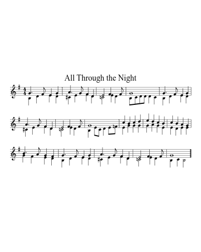 All Through the Night preview