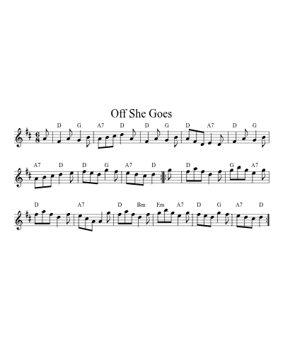 Off She Goes (All Tunes) preview