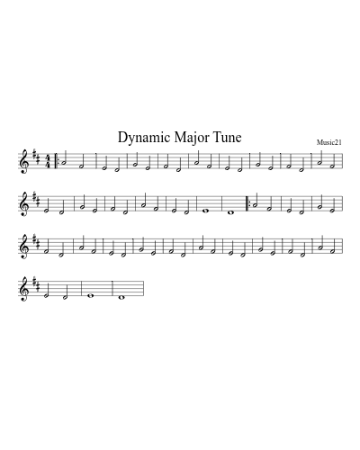 Dynamic Major Tune