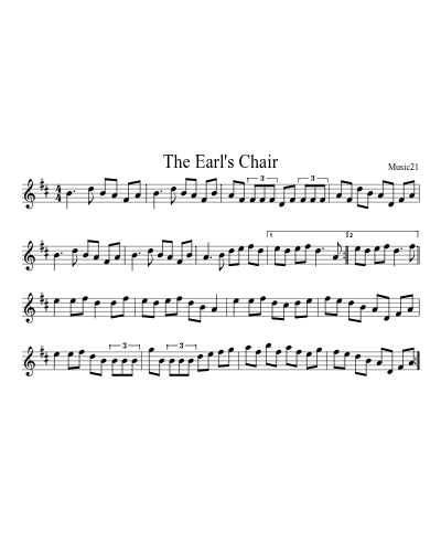 The Earl's Chair