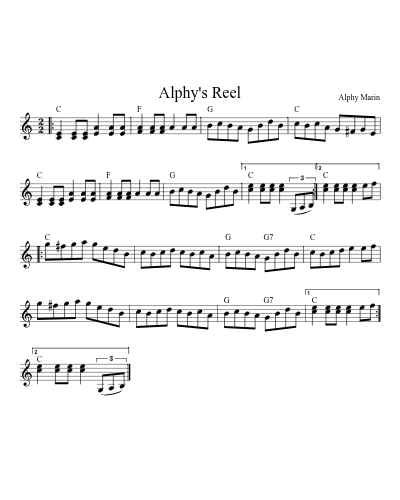 Alphy's Reel