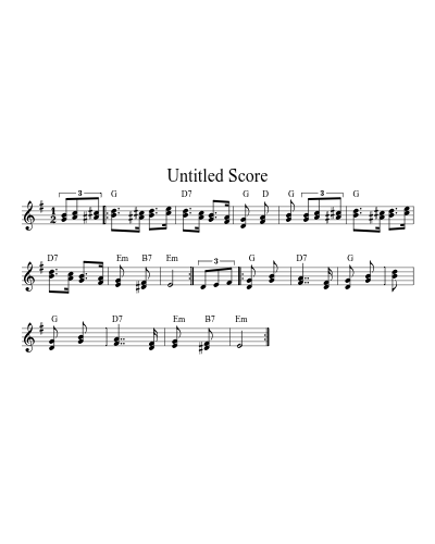 Alunelul F G A 32 6 sheet music preview